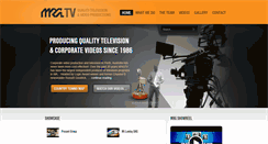 Desktop Screenshot of mrgtv.com